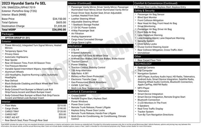 hyundai santa fe 2023 5NMS2DAJ9PH617019 image hyundai santa fe 2023 5NMS2DAJ9PH617019 image